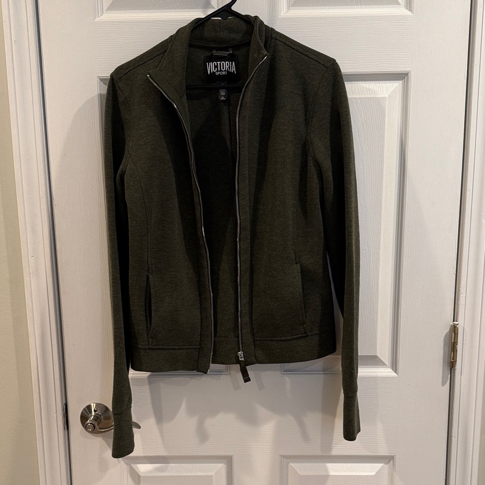 Victoria's Secret Dark Green Utility Jacket
